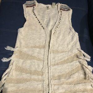 Buckle BKE Sweater Vest Cardigan